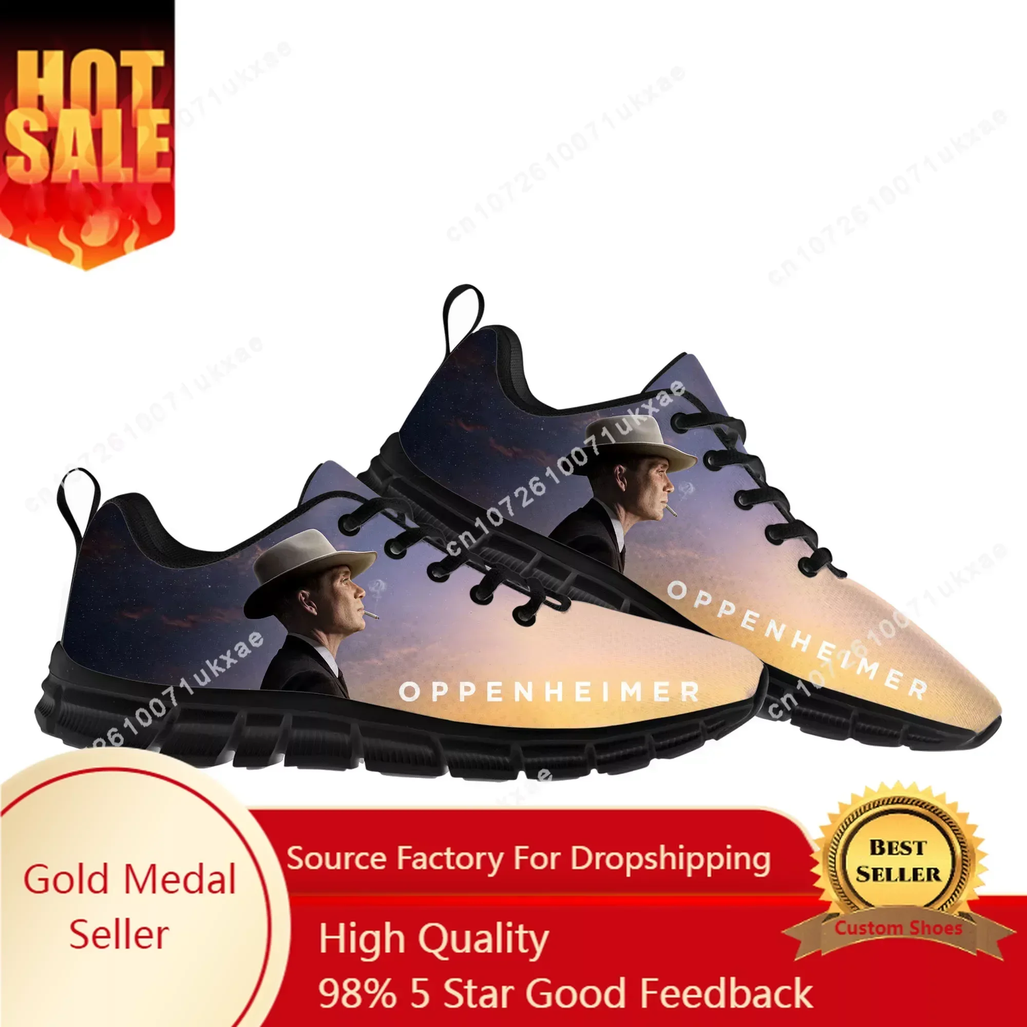 

Oppenheimer Sports Shoes Mens Womens Sneakers High Quality Cillian Murphy Casual Sneaker Custom Shoes