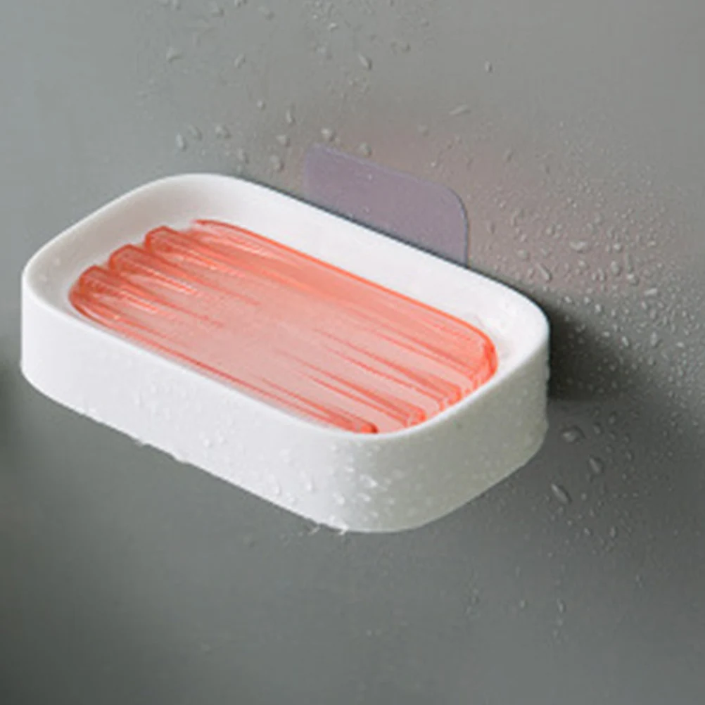 

Shower Bathroom Kitchen Box Sink Dish Drainer Use Holder Holder Soap Case Storage Soap Tray Container