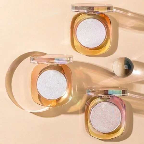 Joocyee Amber Matte Shimmer Powder Blusher Shell benadrukt en verheldert waterdicht contourbronzerspalet