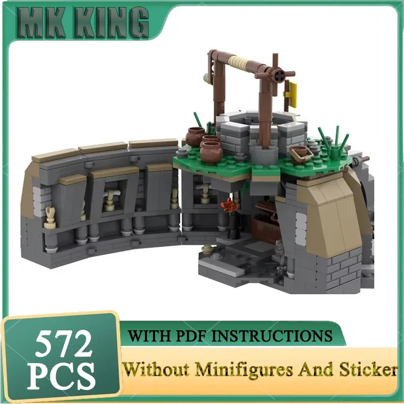 

Строительные блоки Moc, известные игры, окарина, колодец времени, модель, технология, кирпич, сделай сам, игрушка-замок для заключения, праздничные подарки