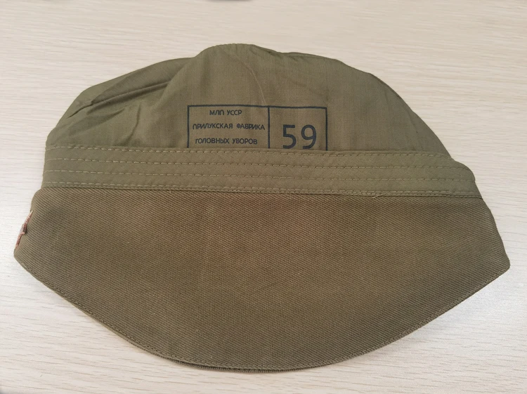 Russian Boat Hat Garrison Uniform Folding cap Cosplay