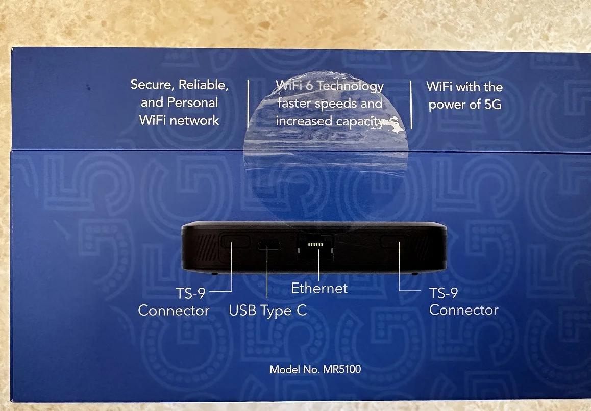 Unlocked Brand new Netgear Nighthawk M5 MR5100  5GNR n260.5GNR/LTE(Sub6):1/2/3/4/5/7/12/14/29/30/46/48/66.N2/N5/N12/N66.