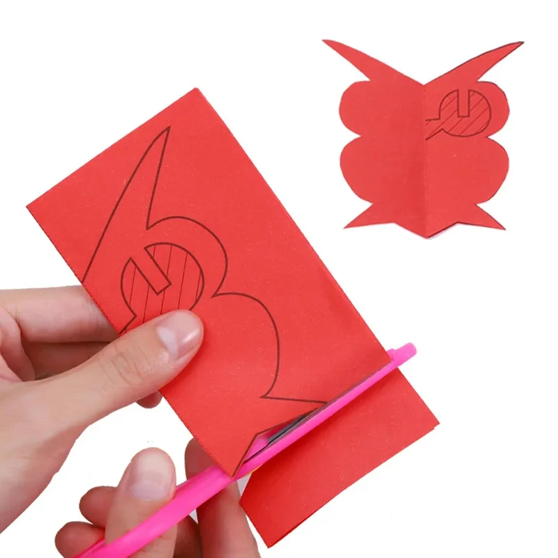 Jouets de bricolage pour enfants, tasse en papier, peinture pliante/coupée, jouet de développement européen, mains sur AV, interaction parent-enfant TMZ