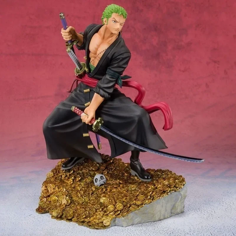 Een Stuk FiguartsZero Luffy Chopper Honderd Schilderachtige Vlekken WT100commemorate Nami Zoro Anime Figuur Gift Japanse Bandai Banpresto