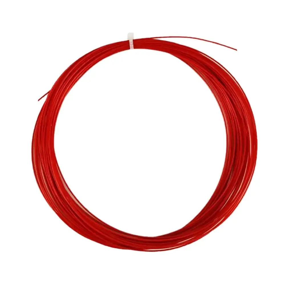 النايلون سلسلة كرة الريشة امتصاص الصدمات خط كرة الريشة مرونة عالية التدريب مضرب سلسلة دائم مضرب بدمنتون خط