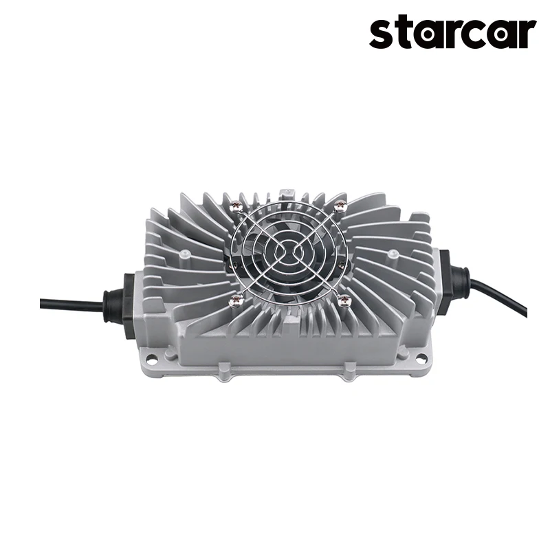 

300W Waterproof 36V6A 48V5A 60V3.5A 72V3A lithium lead-acid battery charger golf cart charger large octagonal head