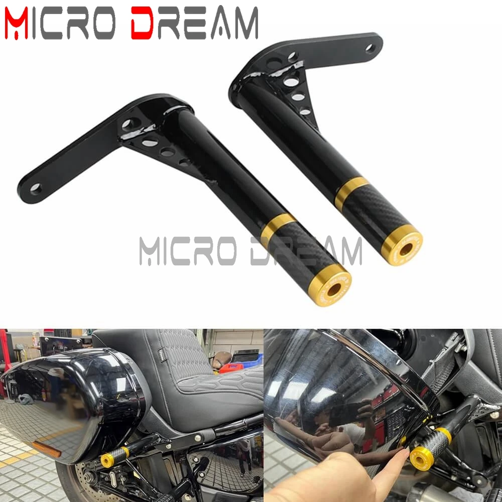 Voor Harley Softail Low Rider ST117 FXLRST 2022-2024 Voor Snelweg Engine Guard Crash Bar Achter Zadeltas Guards frame Slider