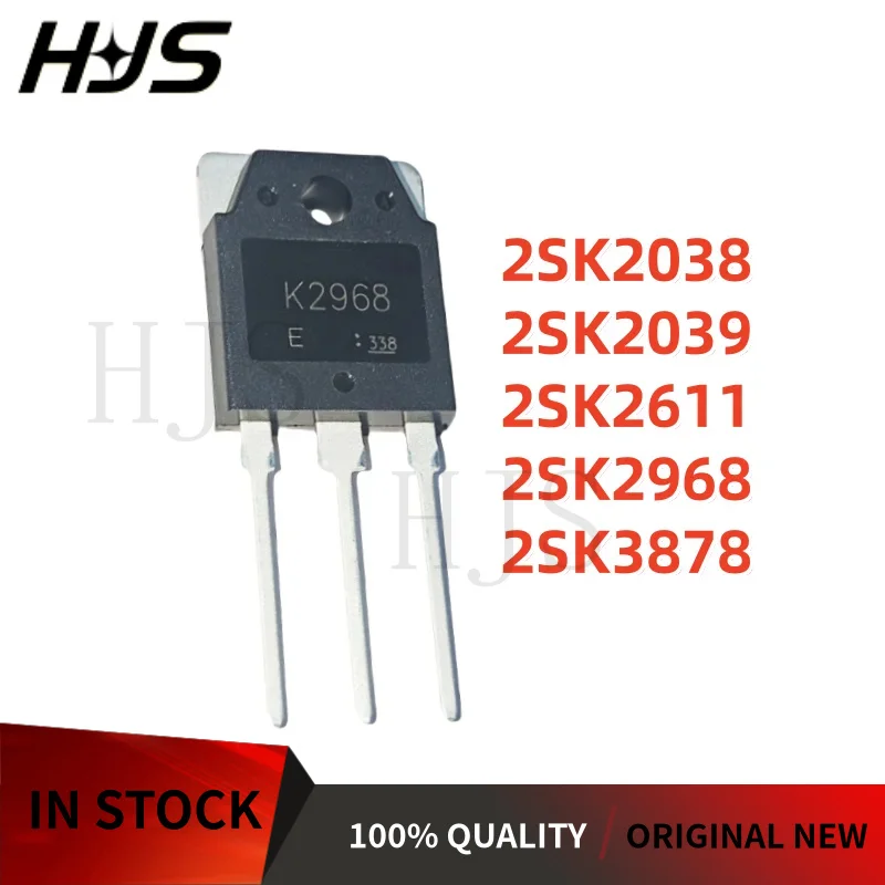 10 Uds 2SK3878 2SK2611 2SK2039 2SK2968 2SK2038 K3878 K2611 K2039 K2968 K2038 TO-3P MOSFET nuevo en Stock
