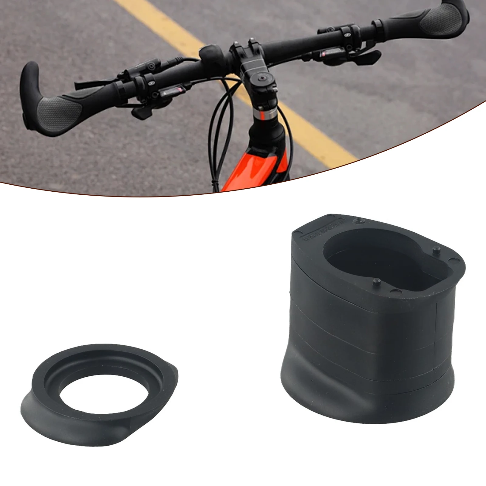 

Road Bike Fork Accessory Stem Handlebar Spacer Set Lightweight and Practical Design 1 1/8(28 6mm) Fork Includes 6 Spacers