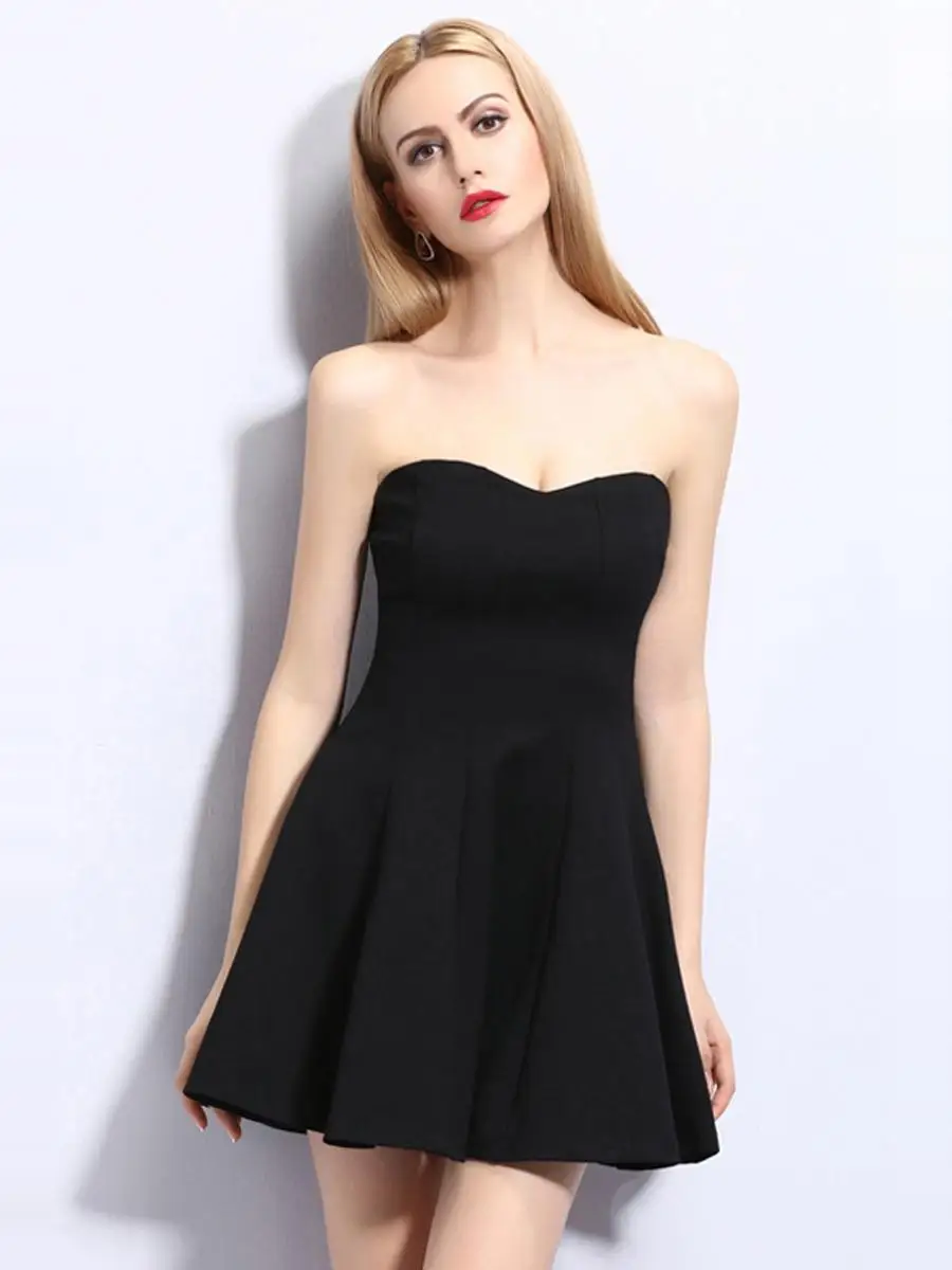 

Sexy ort Dr Women's High Waist Cotton Lycra Blend A-Line Skirt Sle Cover up Bustier Par Wear for Various Ocns