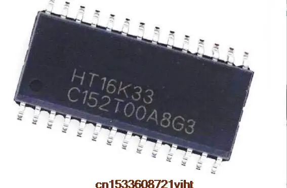 

20PCS HT16K33 28 SOP integration key input LED control and drive IC