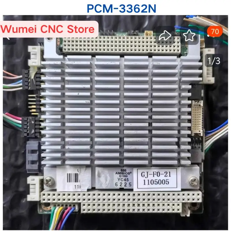 Brand new or Second-hand test OK PCM-3362N For Advantech 3.5 Inch Embedded Industrial Control Motherboard