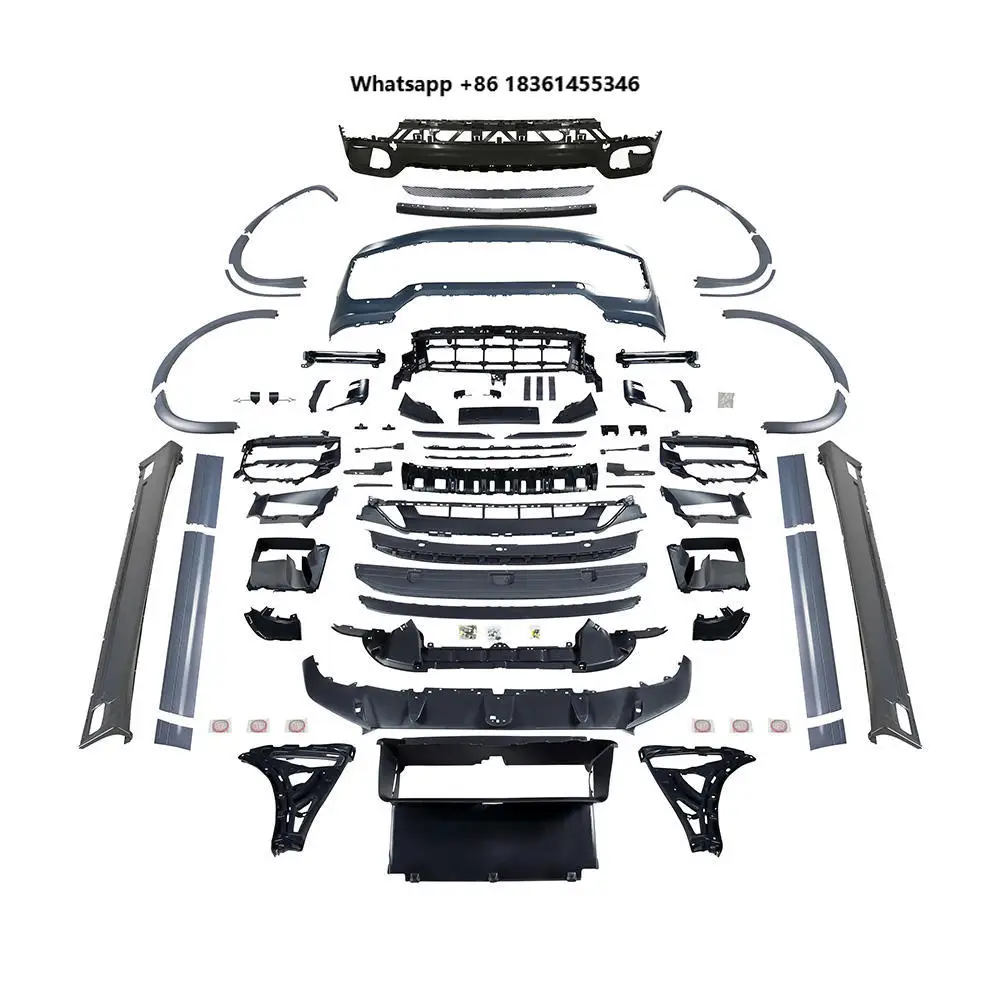 

New for Turbo GT Upgrade Kit for 958.2 9Y0.2 Models Includes Front Bumper GTS Side Skirts Door Panels Rear Lip