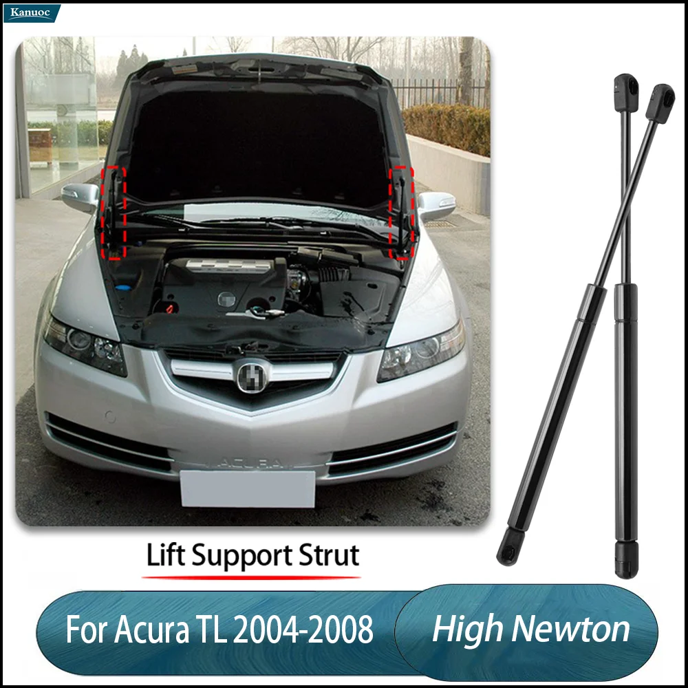 

For Acura TL 2004-2008 2Pcs Hood Gas Struts Direct Replacement for Front Engine Hood Lift Supports