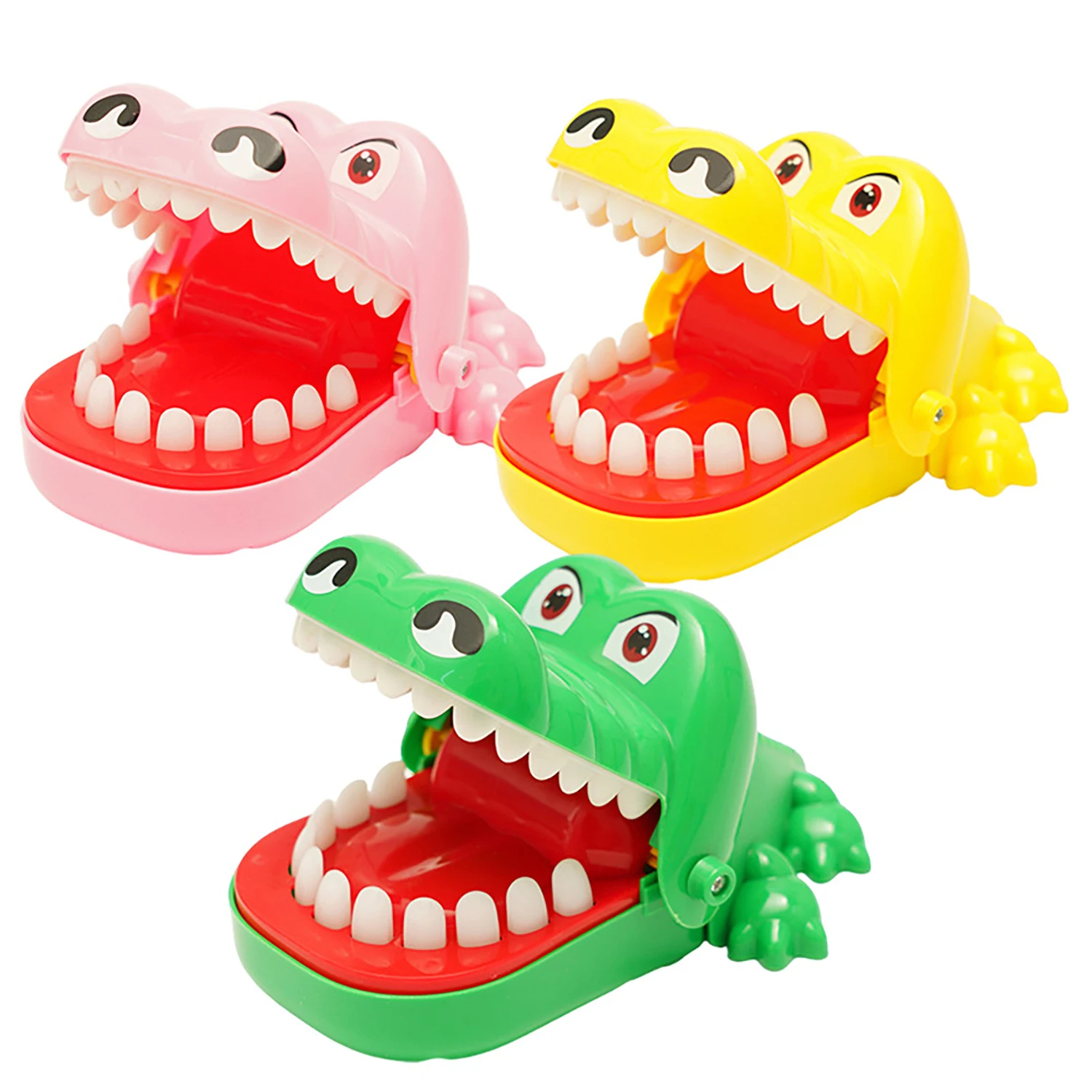 Krokodilbeetvingerspeelgoed, leuk truc en verrassing desktopspel, leuk speelgoed voor ouder-kind kinderen