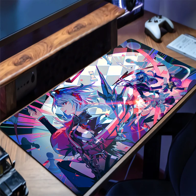 

Gaming Mouse Pad Muse Dash Accessories Office Gamer Keyboard Desk Mat Non-Slip Laptop ground mat Large PC carpet Anime Mousepad