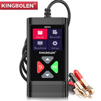 KINGBOLEN BM560 Car Battery Tester 6V 12V Automotive Test Tools Car Health Exam Reversible Access Clip Voltmeter PK BM550 BST360