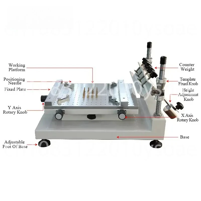 Patch Solder Paste Stencil Printing Machine