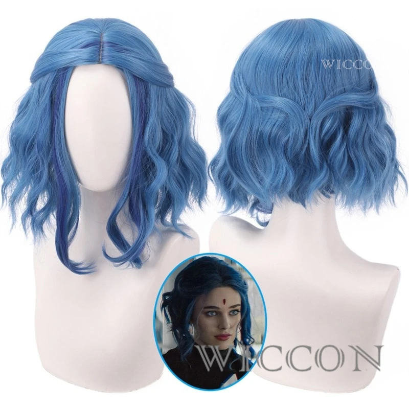 halloween-tv-titans-superhero-raven-cosplay-wig-dark-blue-short-hair-live-version-style-women-roleplay-dress-up-aecessories