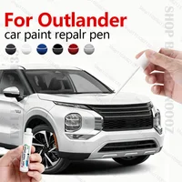 Para Mitsubishi Outlander 2001-2025 CU CW0 GF0 GG0 pluma de reparación de pintura removedor de arañazos DIY accesorios para automóviles negro blanco