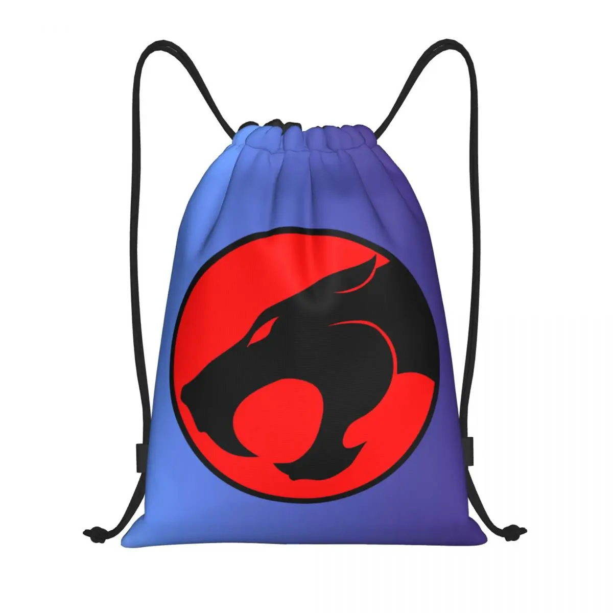 Thundercat Cartoon Manga Drawstring Mochila, Sports Gym Bag para mulheres e homens, Training Sackpack