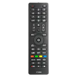 CT-8046 For Toshiba Remote Control Replacement, For Toshiba HD TV 40L1533 24D1533DB 24D1534DB 24D1633DB 32D1533DB 32D1633DB