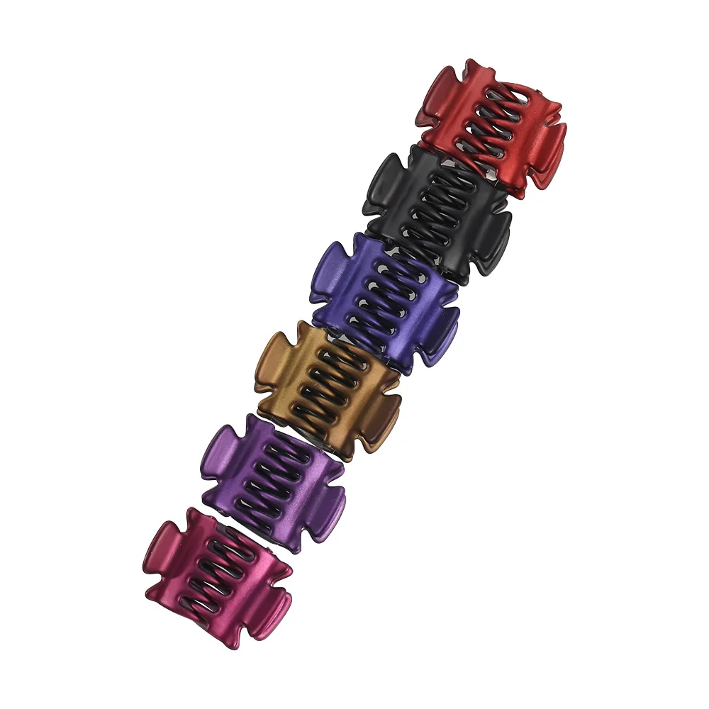 

12pcs Mini Fashion Plastic Women Gifts Crab Hair Clip Hair Clip Hair Claw Hair Clamps