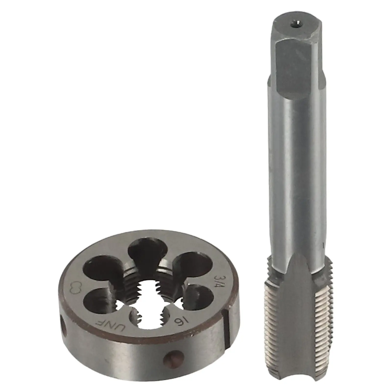 High Quality 34 Tap and Die Set with Right Hand Thread for ideal for Reworking and Creating Threads UNF Tap and Die Included