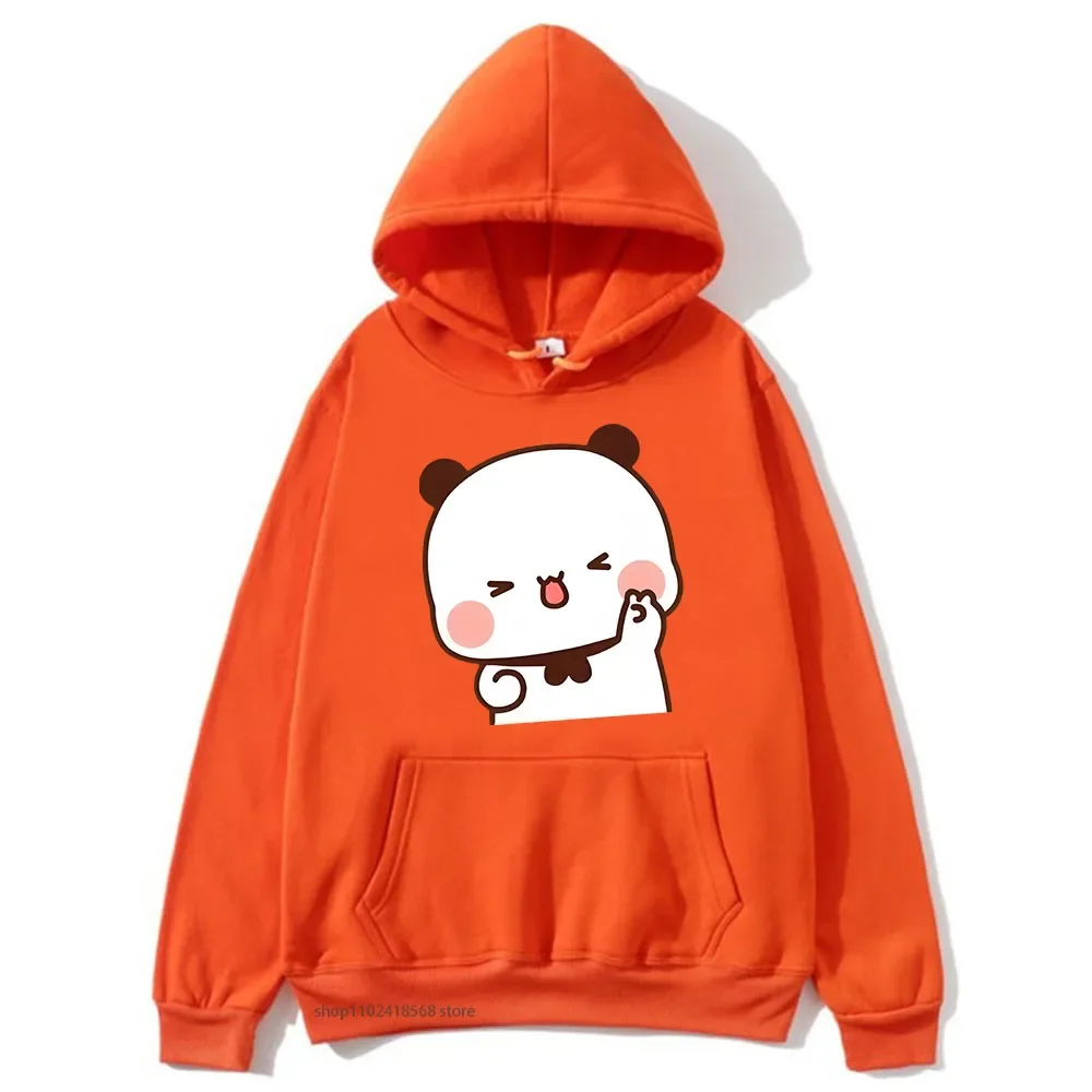 Couple Hoodie YaY! From DuDu Bear Brownie and BuBu Panda Hoodies Kawaii Women Sweatshirts Winter Autumn Clothes Men Pullovers