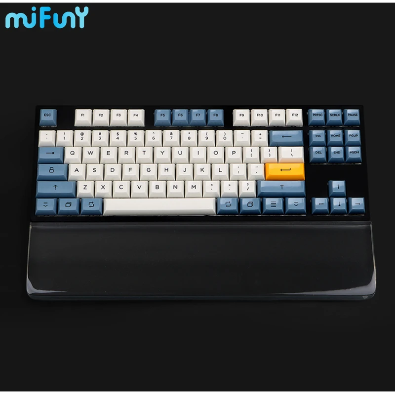 MiFuny Resin Keyboard Hand Rest Original Wrist Rest Ergonomic for Filco Hhkb Ducky 65% 75% 98/104key Alice Mechanical Keyboards