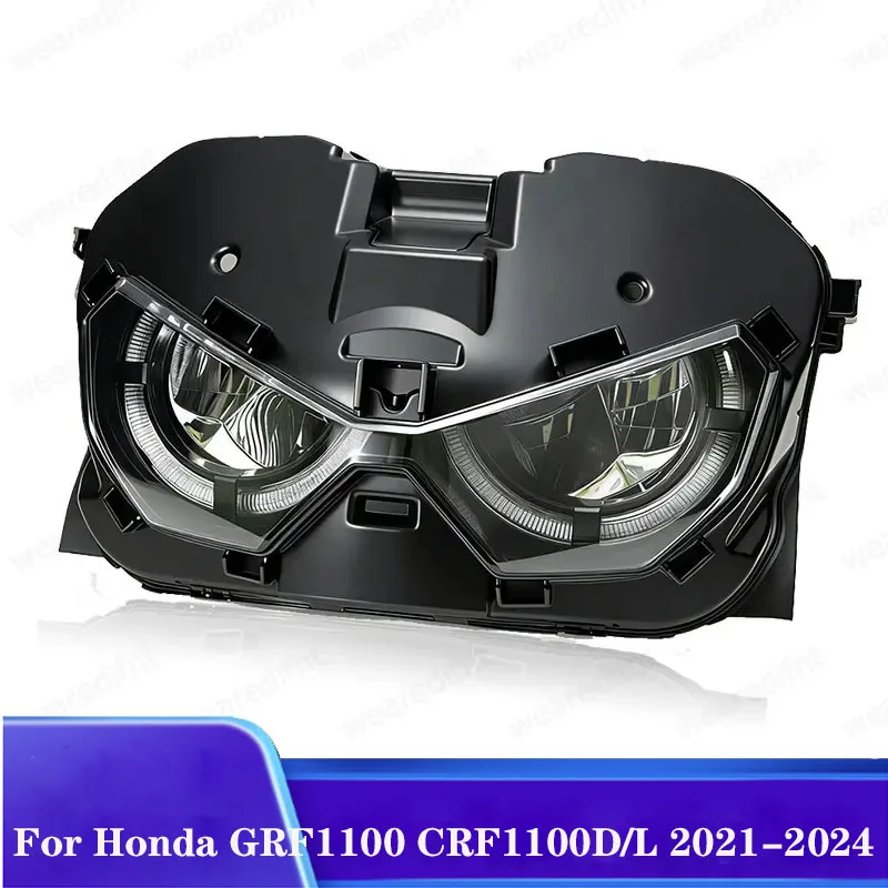 

Для Honda 2020-2025 CRF1100 Africa Twin DCT CRF1100L CRF 1100A 1100D 20-25 2021 2022 2024 светодиодная передняя фара в сборе