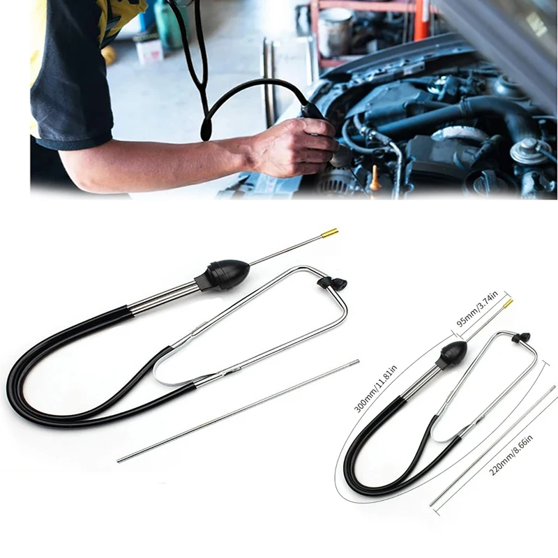 

Automotive Cylinder Stethoscope Engine Rattle Detection Internal Noise Detection Precise Pressure Measurement Auto Parts