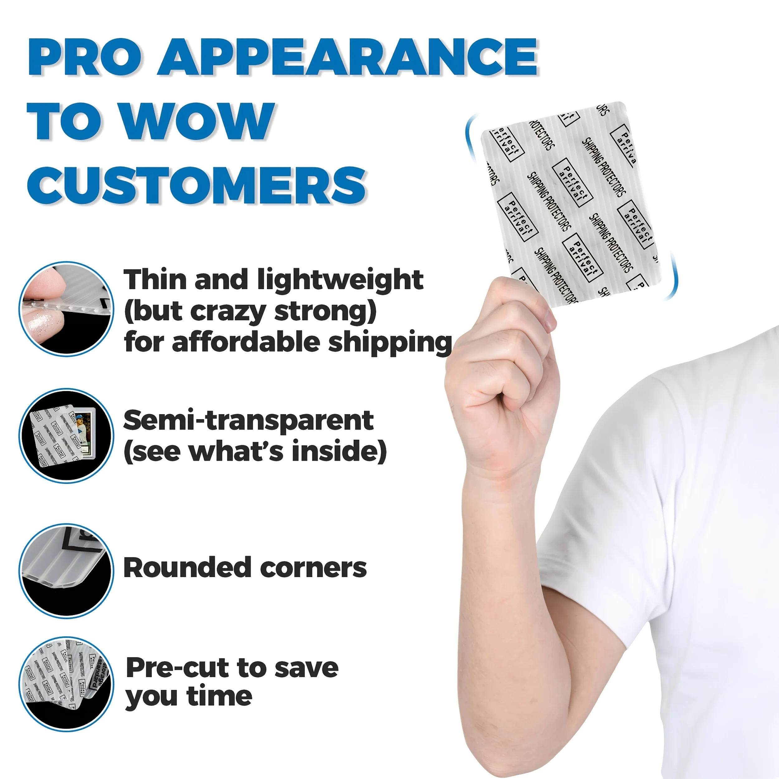 3.5x4.5インチ トレーディングカード用ハードプロテクター プラスチックスリーブ 角丸 半透明 テープ付き スポーツゲームカード用