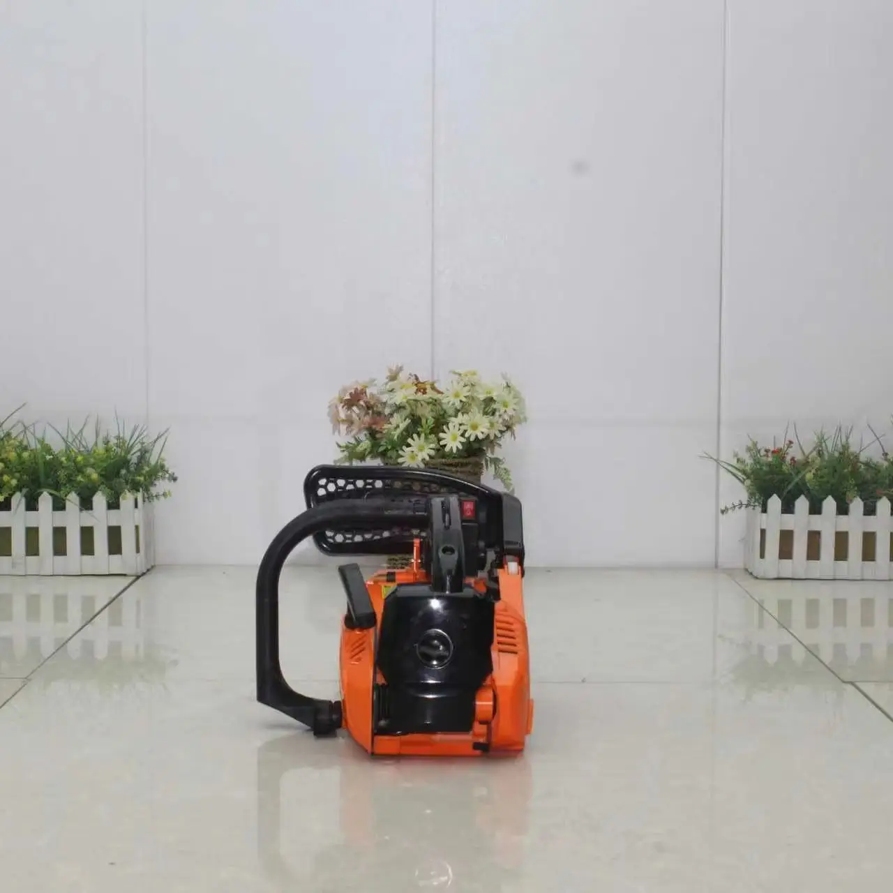 12 Inch Portable Gas Chainsaw Handheld Branch Cutting Tool for Household Moso Bamboo Logging Lightweight Powerful Saw Machine