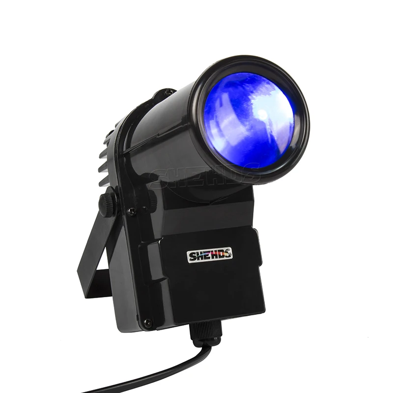 SHEHDS 1 Stück Mini 10 W RGBW 4in1 Par Lichtstrahler für Disco DJ Musik Party Nachtclub Publikum Konzert
