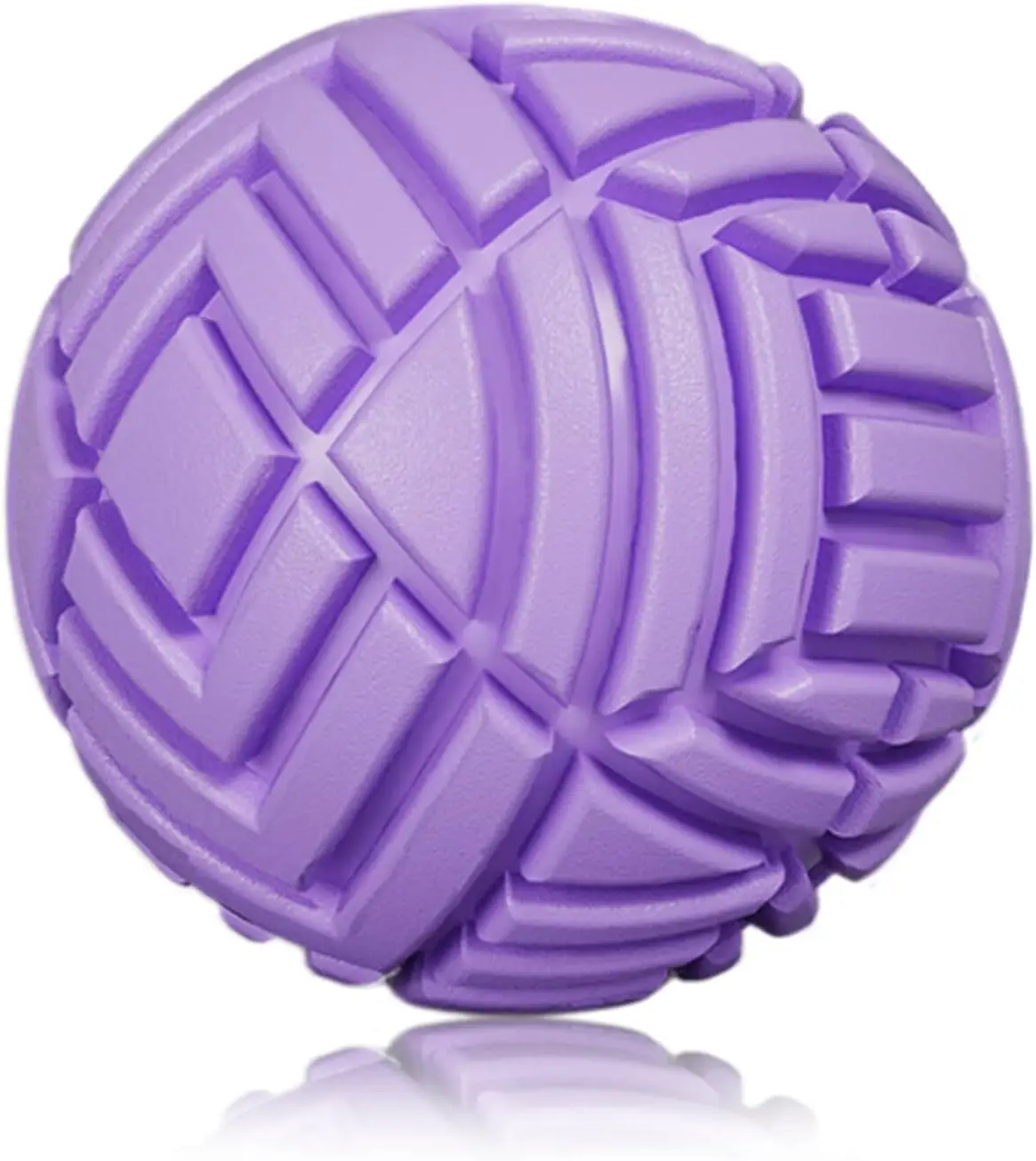 

Muscle Massage Ball 3.15in Trigger Point Therapy Ball for Myofascial Release Mobility Exercise Recovery (Purple)