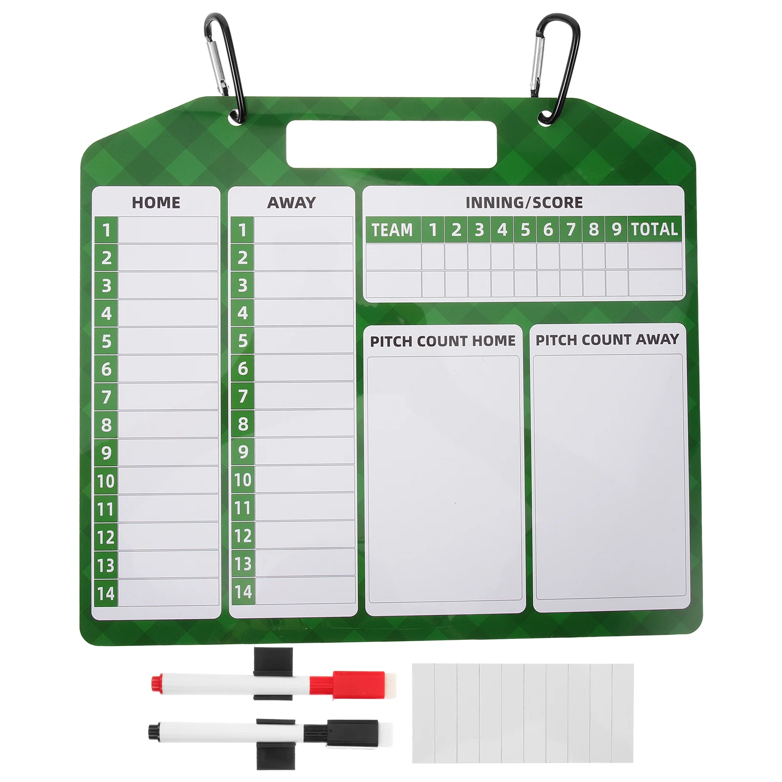 

Portable Tactical Board Kit For Baseball Coaching Training Durable Pvc Writing Tool Lightweight Compact Design Erasable Field