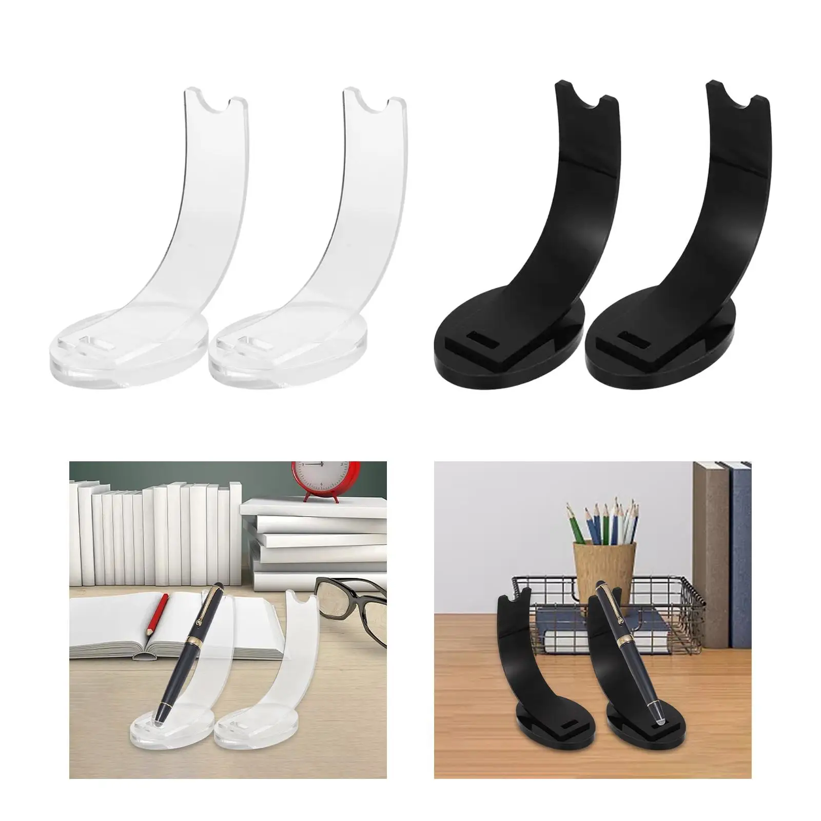 Acrylic Pen Display Stand Sturdy Marker Pen Pencil Display Holder for Store