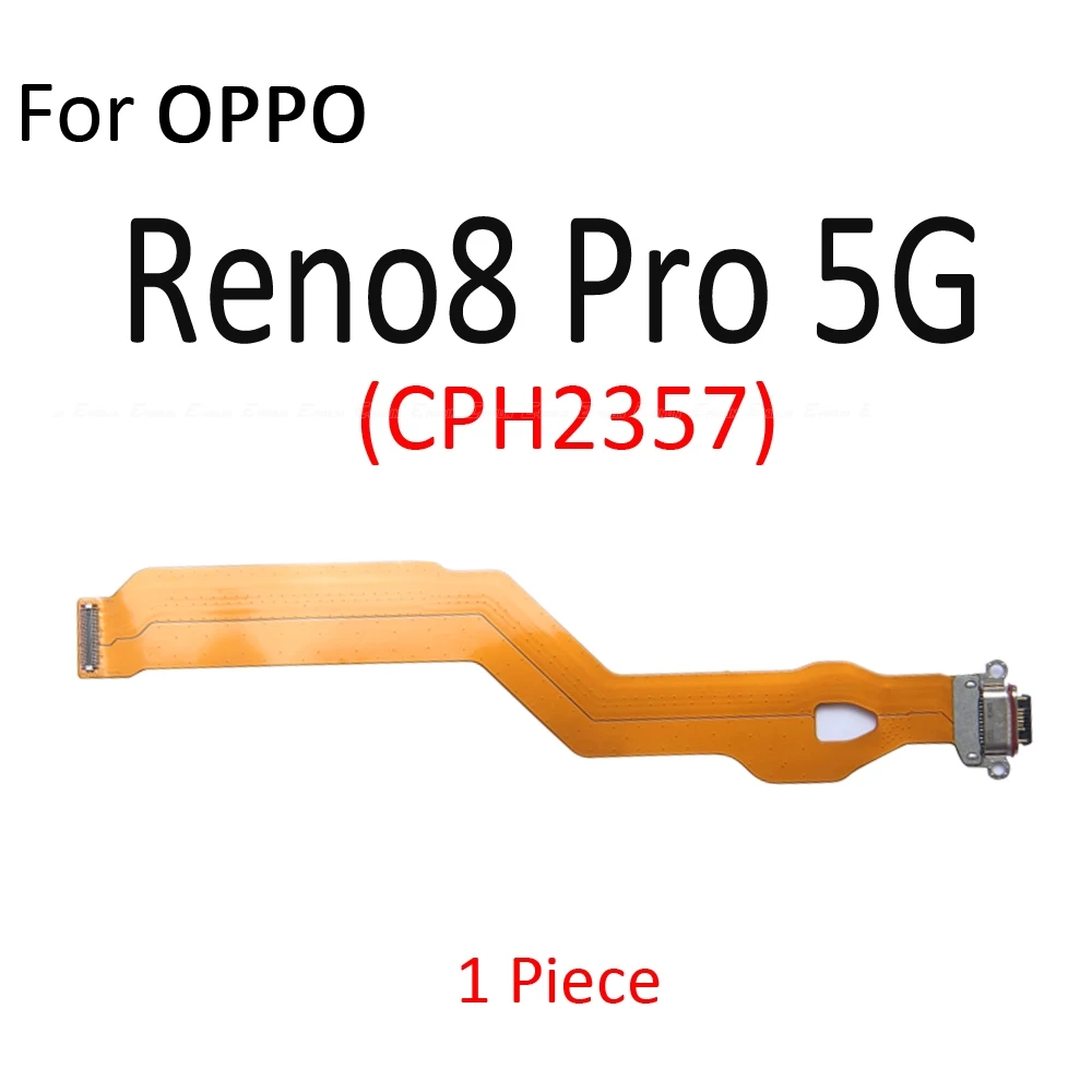 Charging Port Connector Board Parts Flex Cable With Mic For OPPO Reno 7 8 Reno7 Reno8 Pro Plus Lite SE Z T 4G 5G
