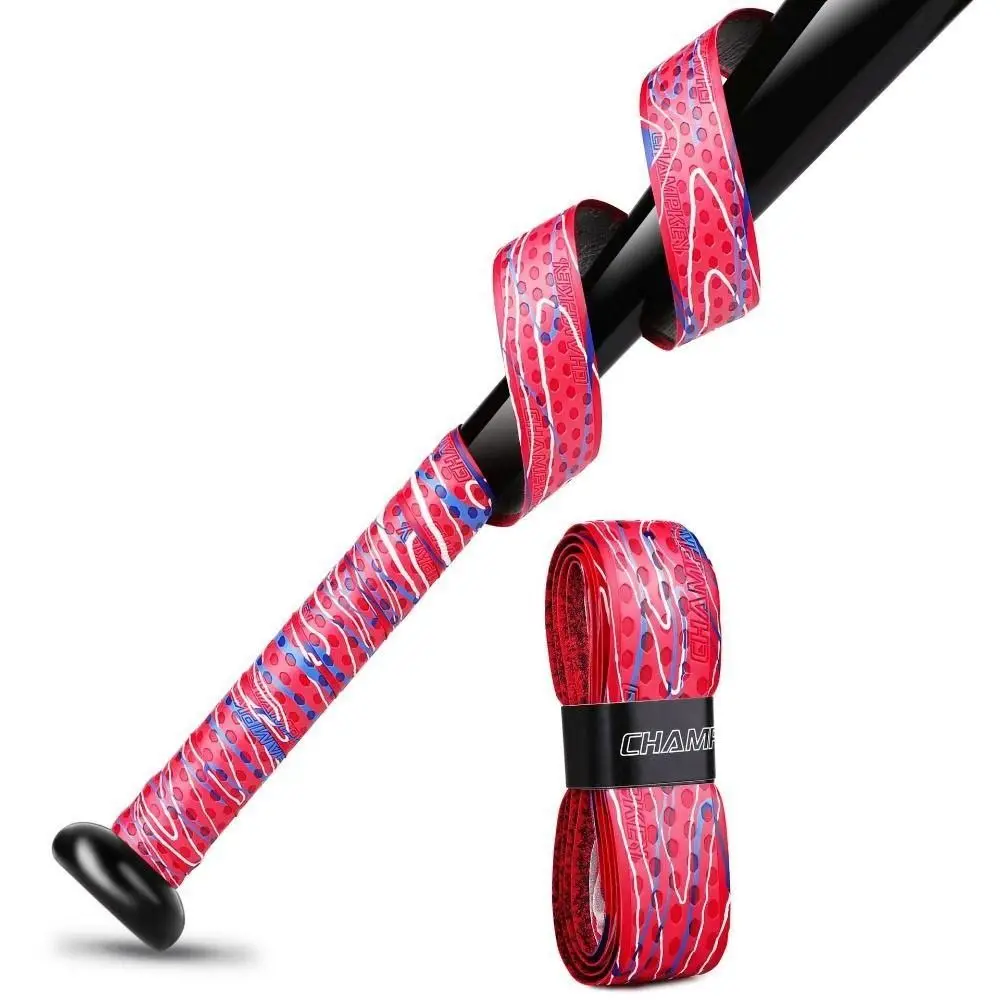 

New PU Bat Grip Tape Sweatband Absorbs Sweat Anti-Skid Sweatband Tape Anti-slip Baseball Sweatband Baseball