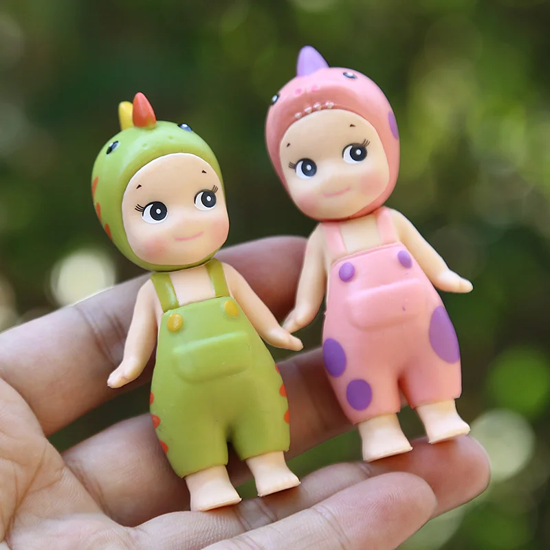 Mini figurines d'anime de la série Macny Angel Dinosaur, boîte ennemi, hipper, poupées en PVC, boîte mystère, Noël, cadeaux de Noël, jouets pour enfants, nouveau