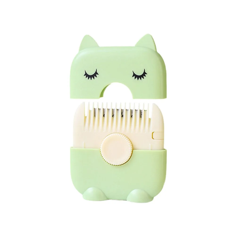 

2 in 1 Hair Clipper Comb Blades Replaceable Adjustable Blades Hairdressing Comb DIY Styling Tool Bangs Trimmer