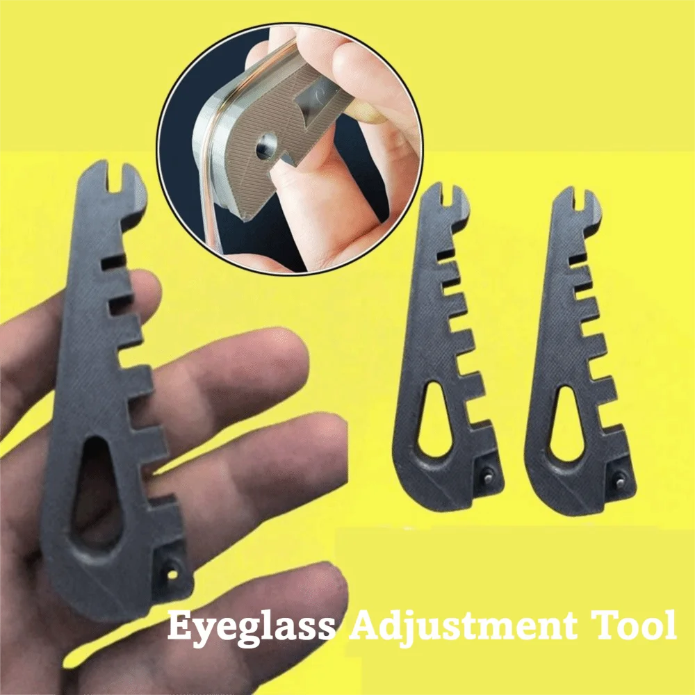 أدوات إصلاح النظارات المحمولة باليد، مجموعات أدوات يدوية مناسبة عالميًا، معبد النظارات، تعديل وسادة الأنف متعددة الوظائف