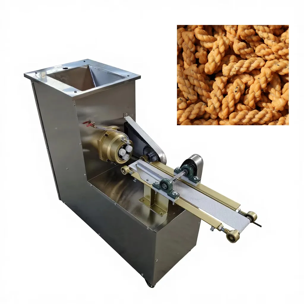 

-oo Good Quality Automatic High-Accuracy Food Grade Stainless Dough Sticks Forming Twisted Snack Extruder Fried Dough Twist