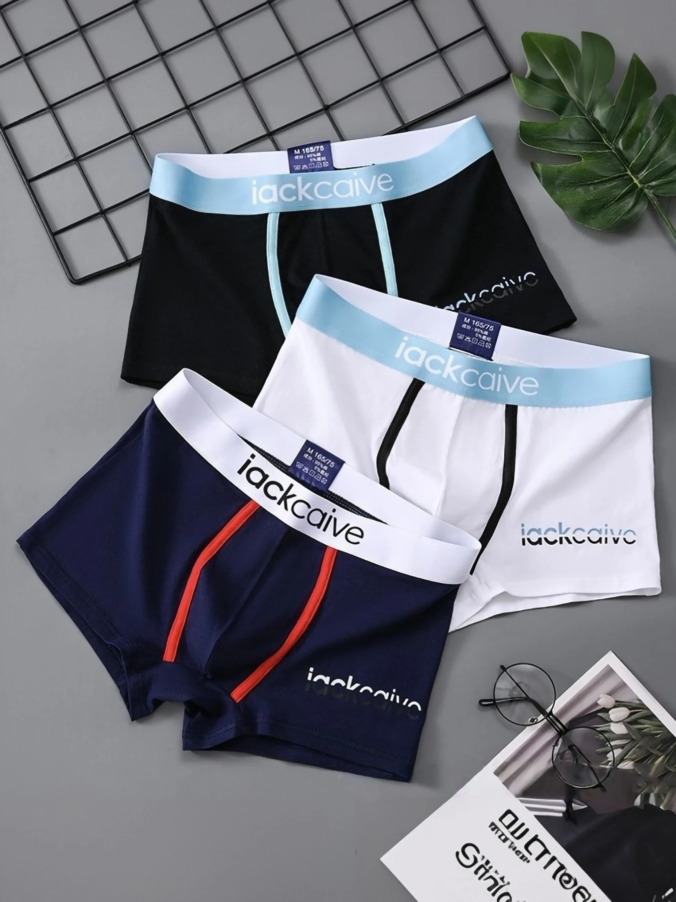 

3-Pack Men's Mid-Rise Cotton Boxer Briefs for Young Adults - Soft, Breathable & Supportive, Multiple Sizes Available