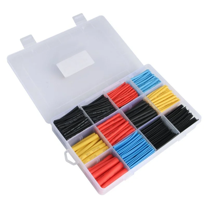 Heat Shrink Tube Insulation Bushing Heat Shrink Bushing Box Color Wire Protective Sleeve Wiring Data Cable Charging Cable Repair