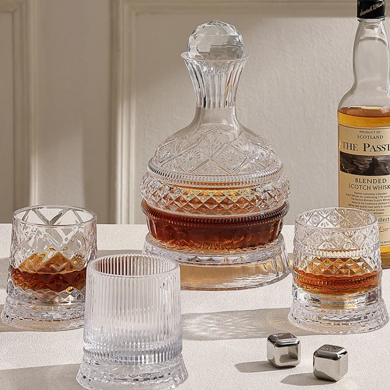 مجموعة إناء النبيذ الكريستالية - مراجعة Decanter Aerator Set وسعره