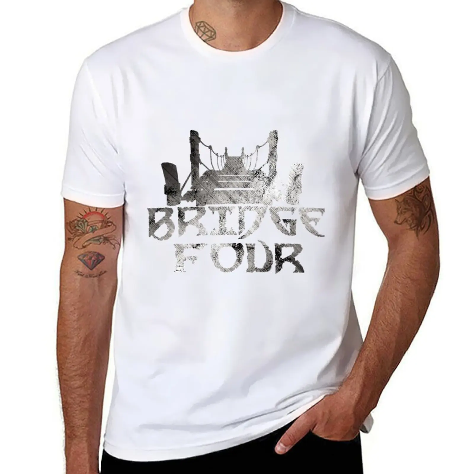 

Bridge 4 - Stormlight T-Shirt t shirt men 100% cotton luxury brand t shirt for man 100 percent cotton T-Shirt