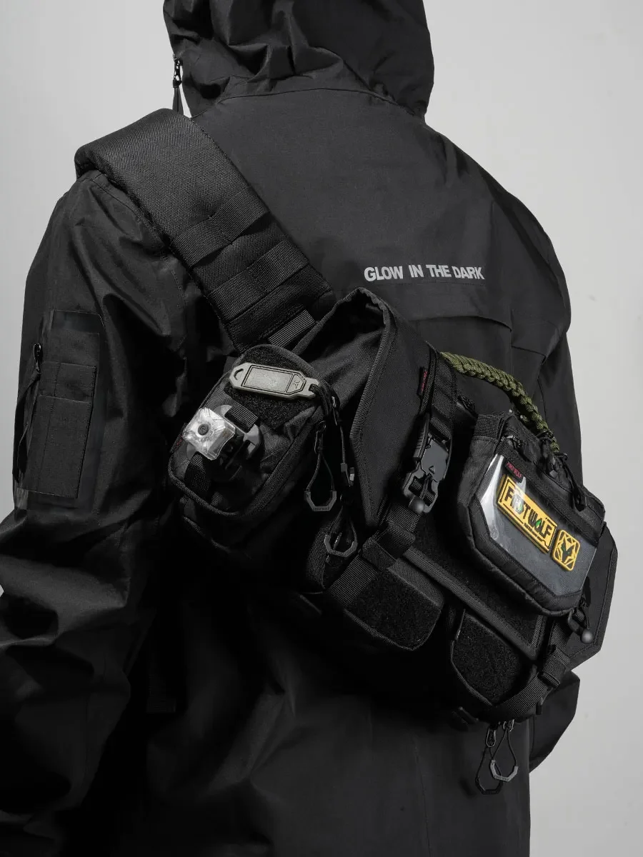 FIRSTWOLF Tulong Shoulder Strap (Model: BGM-01) - Enhanced Tactical Shoulder Pad with MOLLE & Magnetic Cobra Buckle