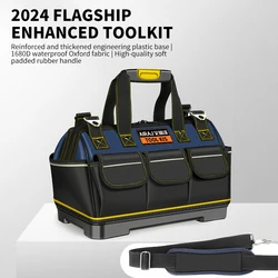 AIRAJ Bolsas de herramientas multifuncionales Bolsas de electricista de tela Oxford 1680D Bolsas de almacenamiento de alta capacidad impermeables y resistentes al desgaste